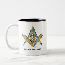 Presentes de Freemason Exclusivos | Dourado Compas