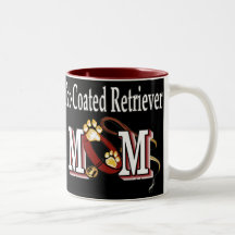 Presentes De Mãe De Retriever Revestidos Planos