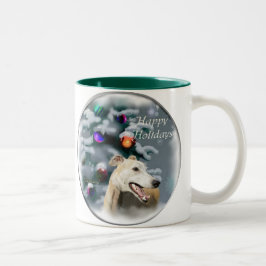 Caneca De Café Em Dois Tons Presentes de Natal de Greyhound