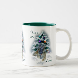 Caneca De Café Em Dois Tons Presentes de Natal em Tervuren na Bélgica