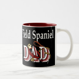 Caneca De Café Em Dois Tons Presentes de Pai de espanhol de campo