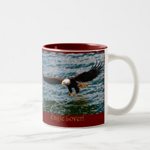 Caneca De Café Em Dois Tons Presentes do AMANTE de EAGLE