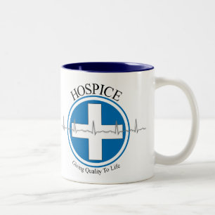 Caneca De Café Em Dois Tons Presentes do hospício