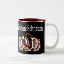 Presentes do Pai Miniatura Schnauzer
