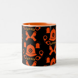 Caneca De Café Em Dois Tons Presentes E Acessórios Da Polícia Britânica