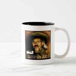 Caneca De Café Em Dois Tons Presentes e Cartões do Rifle e Citação de Buffalo 