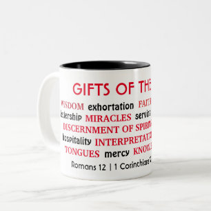 Caneca De Café Em Dois Tons PRESENTES ESPIRITUOSOS Inspiração Cristão