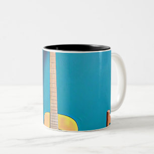 Caneca De Café Em Dois Tons Presentes guitarristas