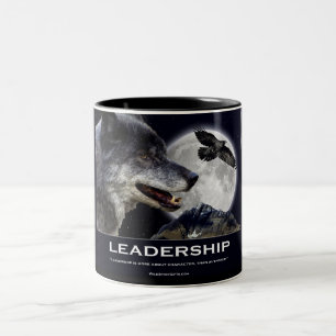 Caneca De Café Em Dois Tons Presentes inspiradores da liderança