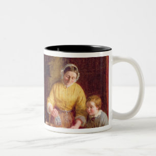 Caneca De Café Em Dois Tons Preservando o doce