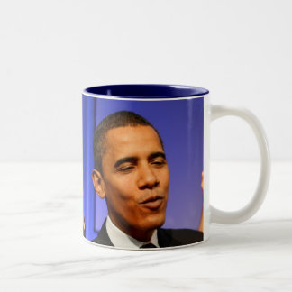 Caneca De Café Em Dois Tons Presidente Barack Obama