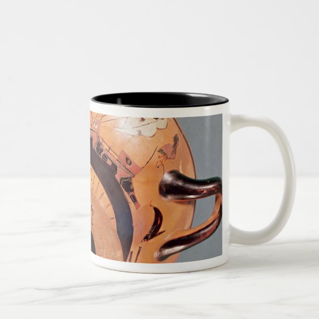Caneca De Café Em Dois Tons Preto-figura copo do sótão (Direita)