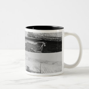 Caneca De Café Em Dois Tons Preto-figura krater do sótão dos dinos