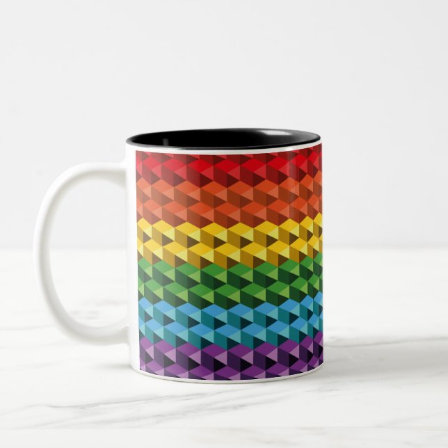 Caneca De Café Em Dois Tons Pride 2020 (Esquerda)