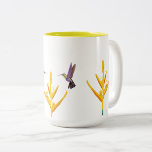 Caneca De Café Em Dois Tons Primavera