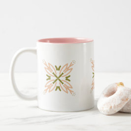 Caneca De Café Em Dois Tons Primavera Blooming