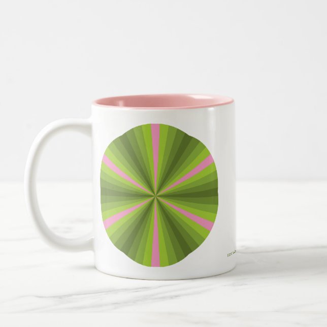 Caneca De Café Em Dois Tons Primavera Illusion Mug (Esquerda)