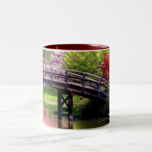 Caneca De Café Em Dois Tons Primavera Mug (Centro)