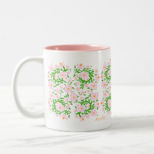Caneca De Café Em Dois Tons Primavera Mug