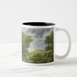 Caneca De Café Em Dois Tons Primavera, ou o Jardim do Éden