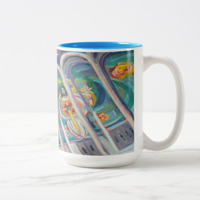 Caneca De Café Em Dois Tons Primeira Mug Batista (Direita)