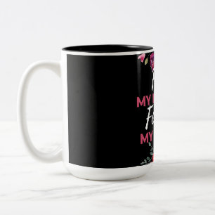 Caneca De Café Em Dois Tons Primeiro Minha Mãe Para Sempre Minha Amiga