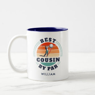 Caneca De Café Em Dois Tons Primo Melhor Personalizado Por Par Reunião de Famí