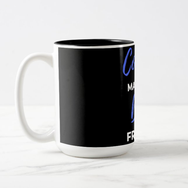 Caneca De Café Em Dois Tons Primos Fazem Os Melhores Amigos (Esquerda)