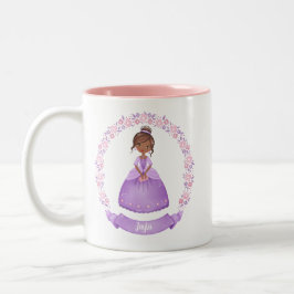 Caneca De Café Em Dois Tons Princesa