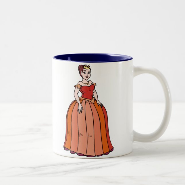 Caneca De Café Em Dois Tons Princesa Bride (Direita)