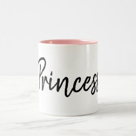 Caneca De Café Em Dois Tons Princesa Mug