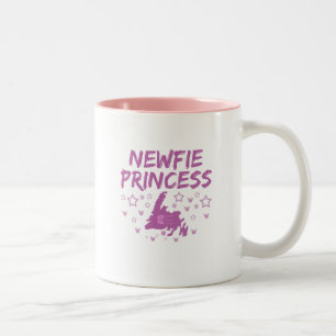 Caneca De Café Em Dois Tons Princesa Terra Nova de Newfie