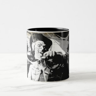Caneca De Café Em Dois Tons Príncipe Vampiro - Design de Halloween