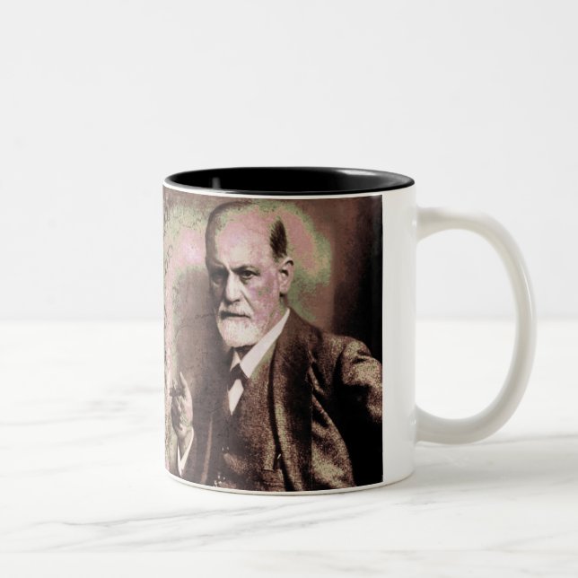 Caneca De Café Em Dois Tons Princípio de prazer (Direita)