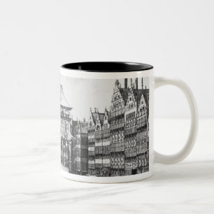 Caneca De Café Em Dois Tons Proclamação da paz