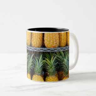 Caneca De Café Em Dois Tons Produtos hortícolas saudáveis