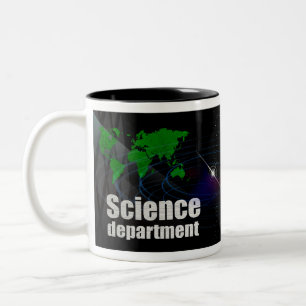 Caneca De Café Em Dois Tons Professor de ciências