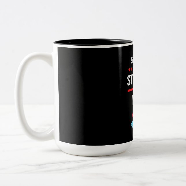 Caneca De Café Em Dois Tons Professor De Matemática 5 Em 4 Pessoas (Esquerda)