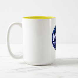 Caneca De Café Em Dois Tons Professor de Matemática Mago da Matemática