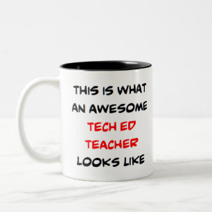 Caneca De Café Em Dois Tons professor especializado incrível