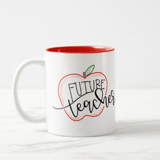 Caneca De Café Em Dois Tons Professor futuro