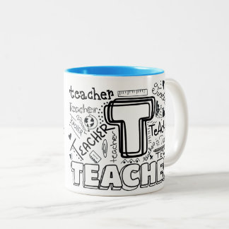Caneca De Café Em Dois Tons Professor Mug