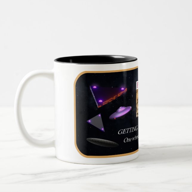 CANECA DE CAFÉ EM DOIS TONS PROJETO CAMELOT MUG (Esquerda)