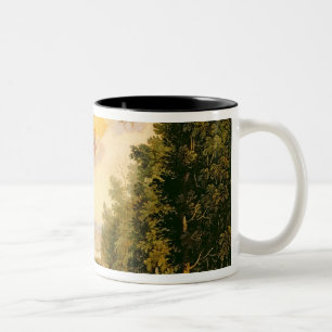 Caneca De Café Em Dois Tons Prologue: A ilha deliciosa da floresta