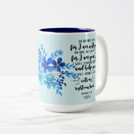Caneca De Café Em Dois Tons Promessas de Deus para todas as suas necessidades