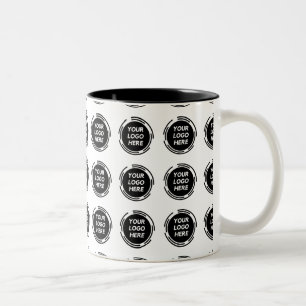 Caneca De Café Em Dois Tons Promocional personalizado Logotipo de empresa Mug 