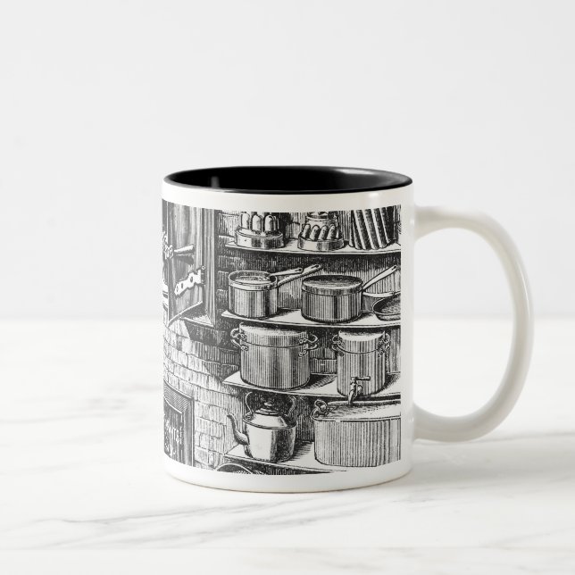 Caneca De Café Em Dois Tons Propaganda para Lomas e Co. (Direita)
