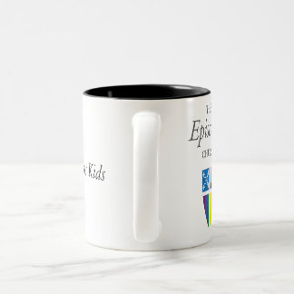Caneca De Café Em Dois Tons Proteger Mug de Sinalizador do Orgulho Episcopal d