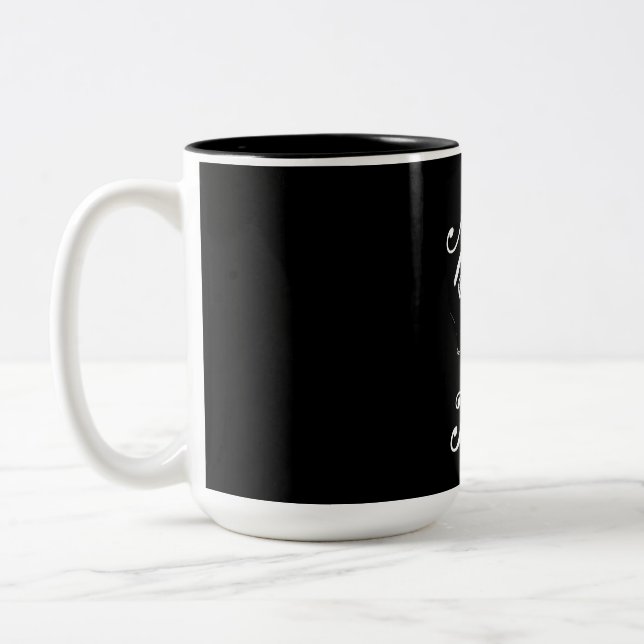 Caneca De Café Em Dois Tons Proud Nail Tech (Esquerda)