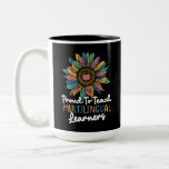 Caneca De Café Em Dois Tons Proud To Teach Multilingual Learners<br><div class="desc">Proud To Teach Multilingual Learners</div>